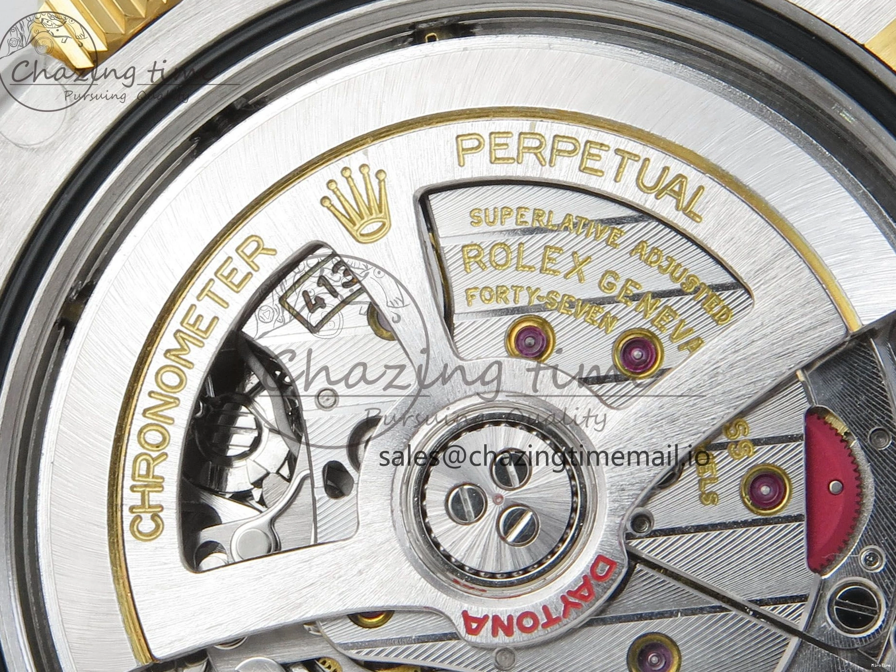 MiroTime 0512 Fashionable Daytona 126503 THBF 1:1 Best Edition Black YG Diamonds Dial on SS YG Bracelet SH 137